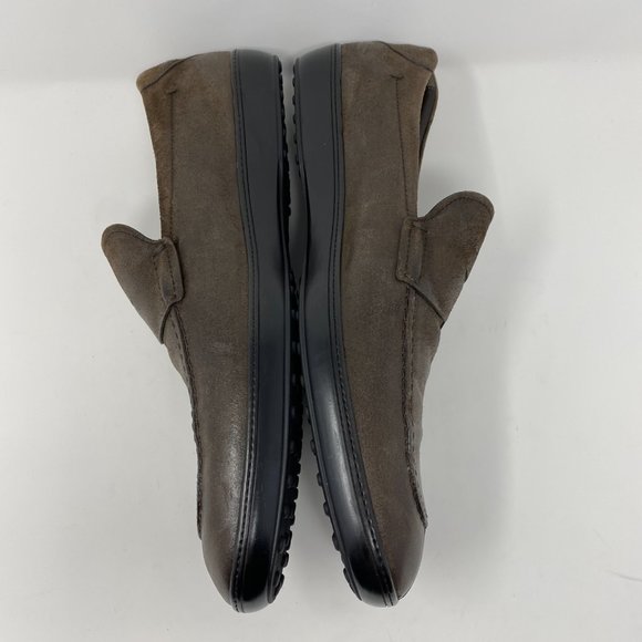 NEW tod's leather slip on loafers - Picture 3 of 7